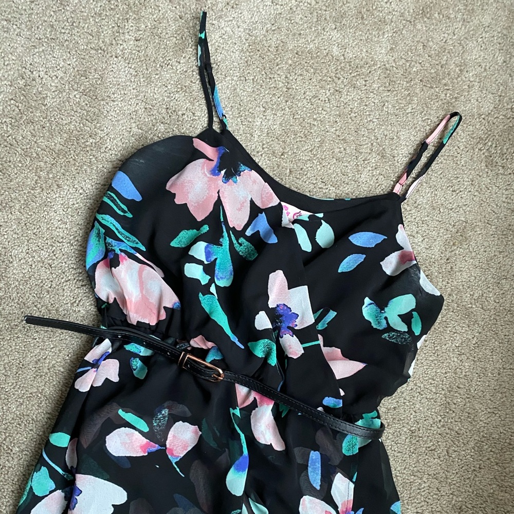 Candies M hi-low dress with belt